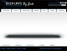 Tablet Screenshot of displaysbyjack.com